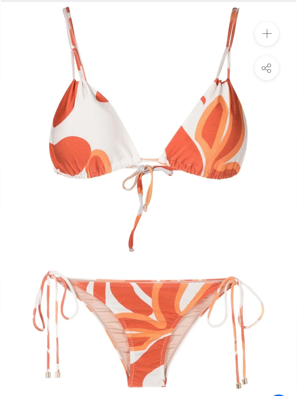ADRIANA DEGREAS— Algae Triangle Bikini
